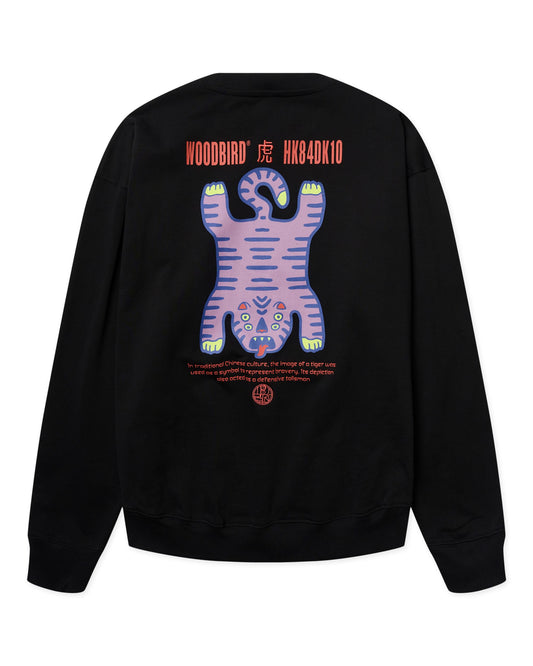 Sweat Tiger Duke Woodbird Noir - vue principale
