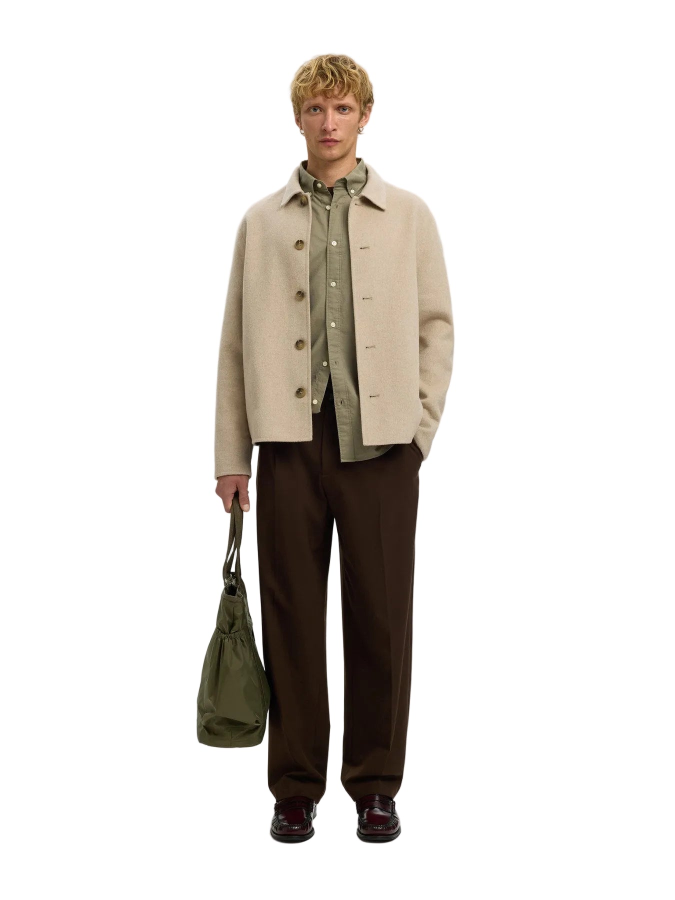Oliver Handmade Wool Blend Jacket