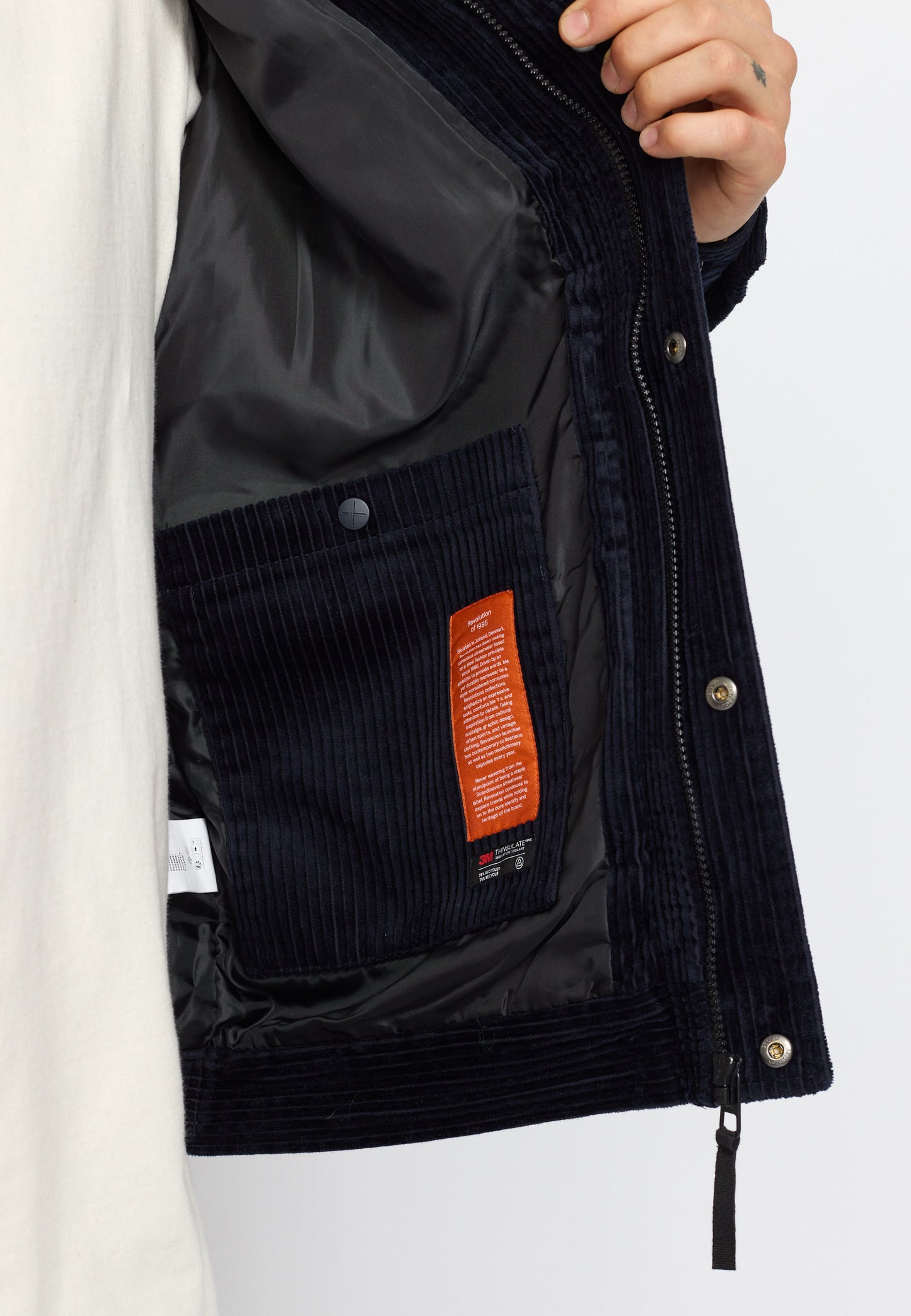 Padded Corduroy Jacket 7868