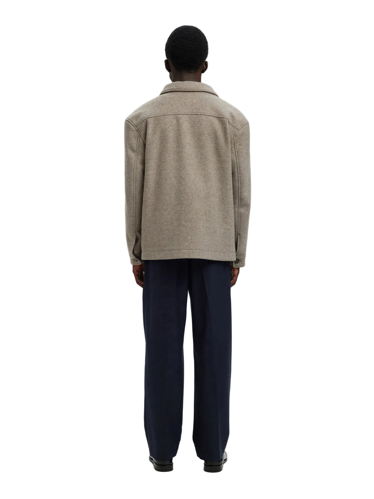 Mitch Wool Blend Shacket