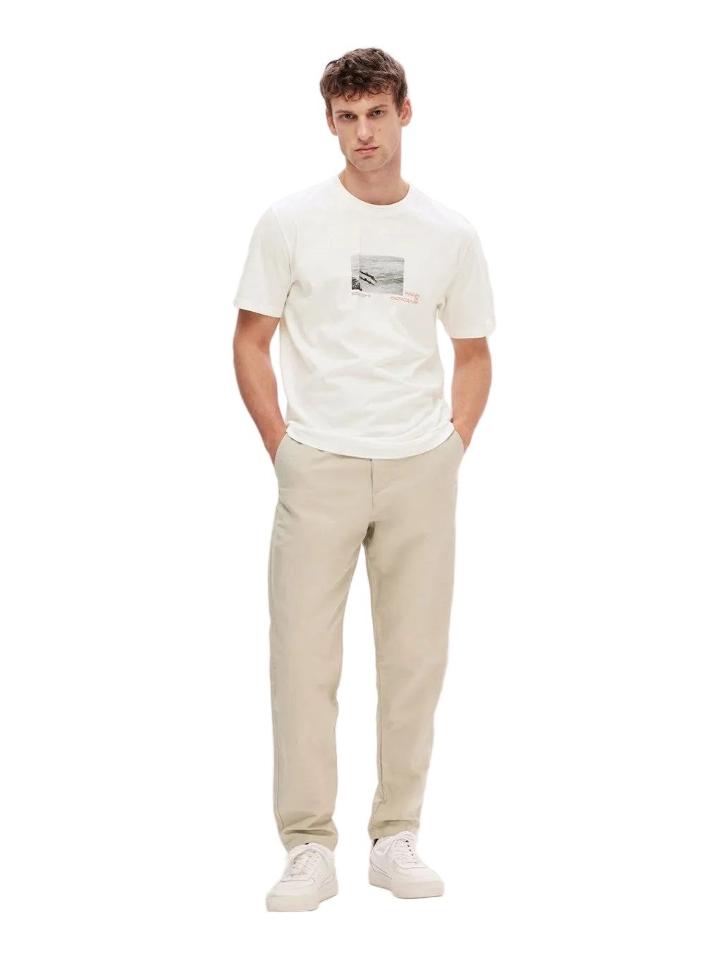 172 Slim Tapered Miles Linen Pants