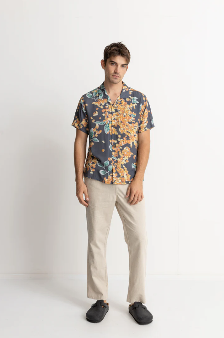 Isle Floral SS Cuban Shirt