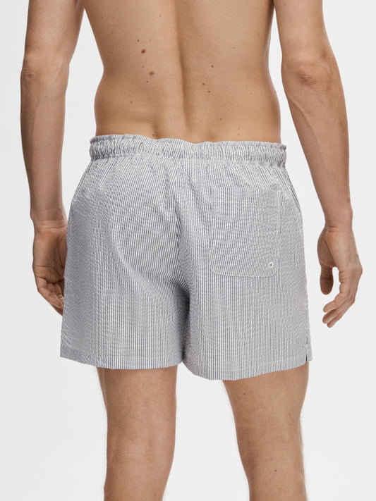 Cooper Seersucker Swimshorts