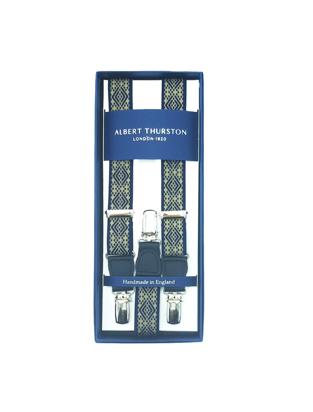 Bretelles Clip Fines Jacquard 2654