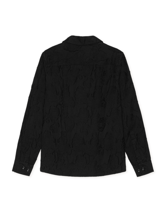 Flower Jacquard Shirt