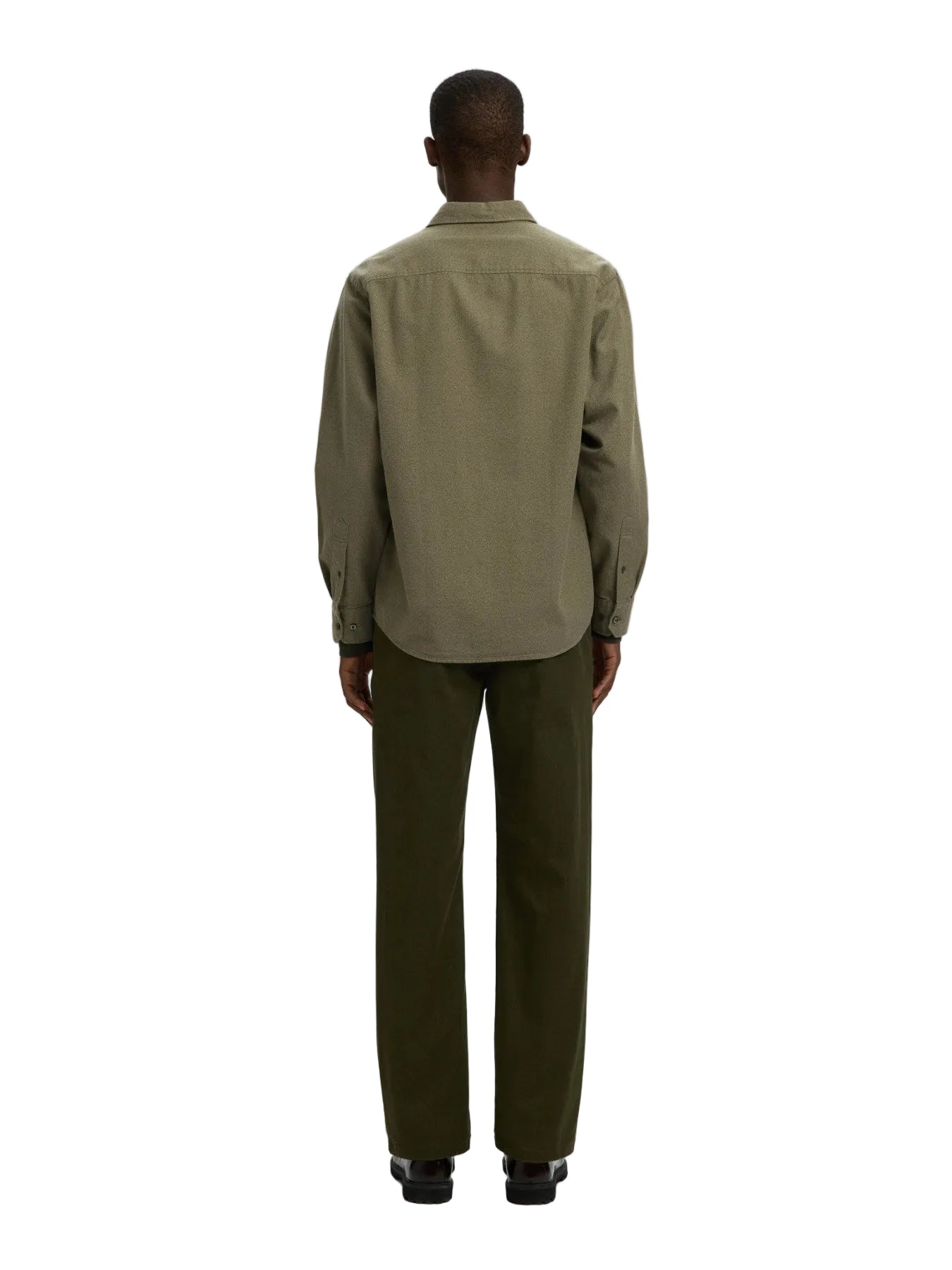 Regular Noah Brushed Twist LS Shirt