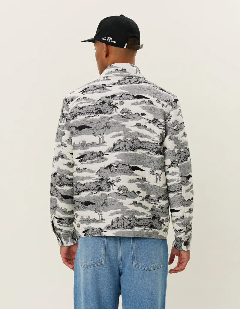 Jaiden Ruins Jacquard Overshirt