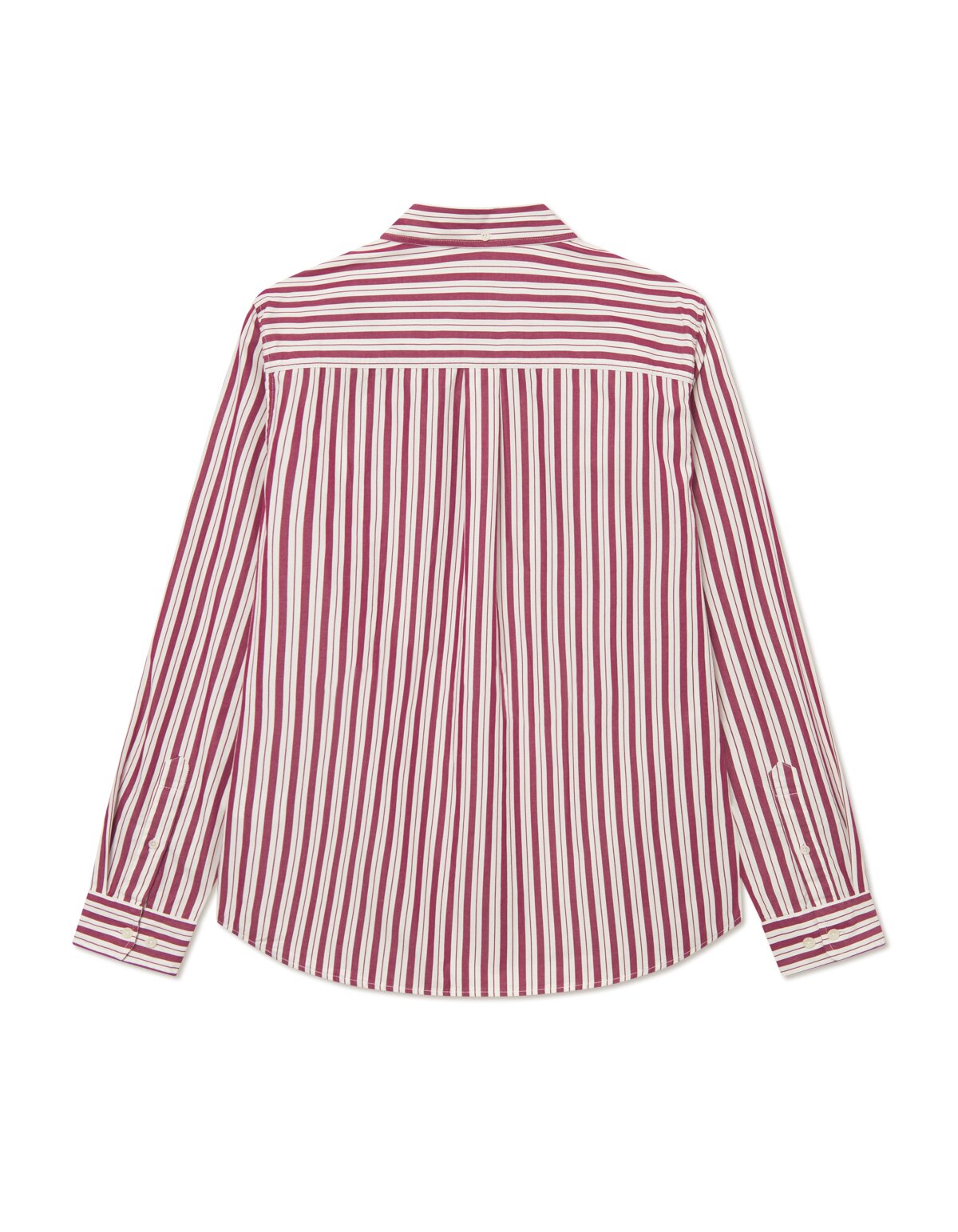 Kent Stripe Peached Poplin Shirt