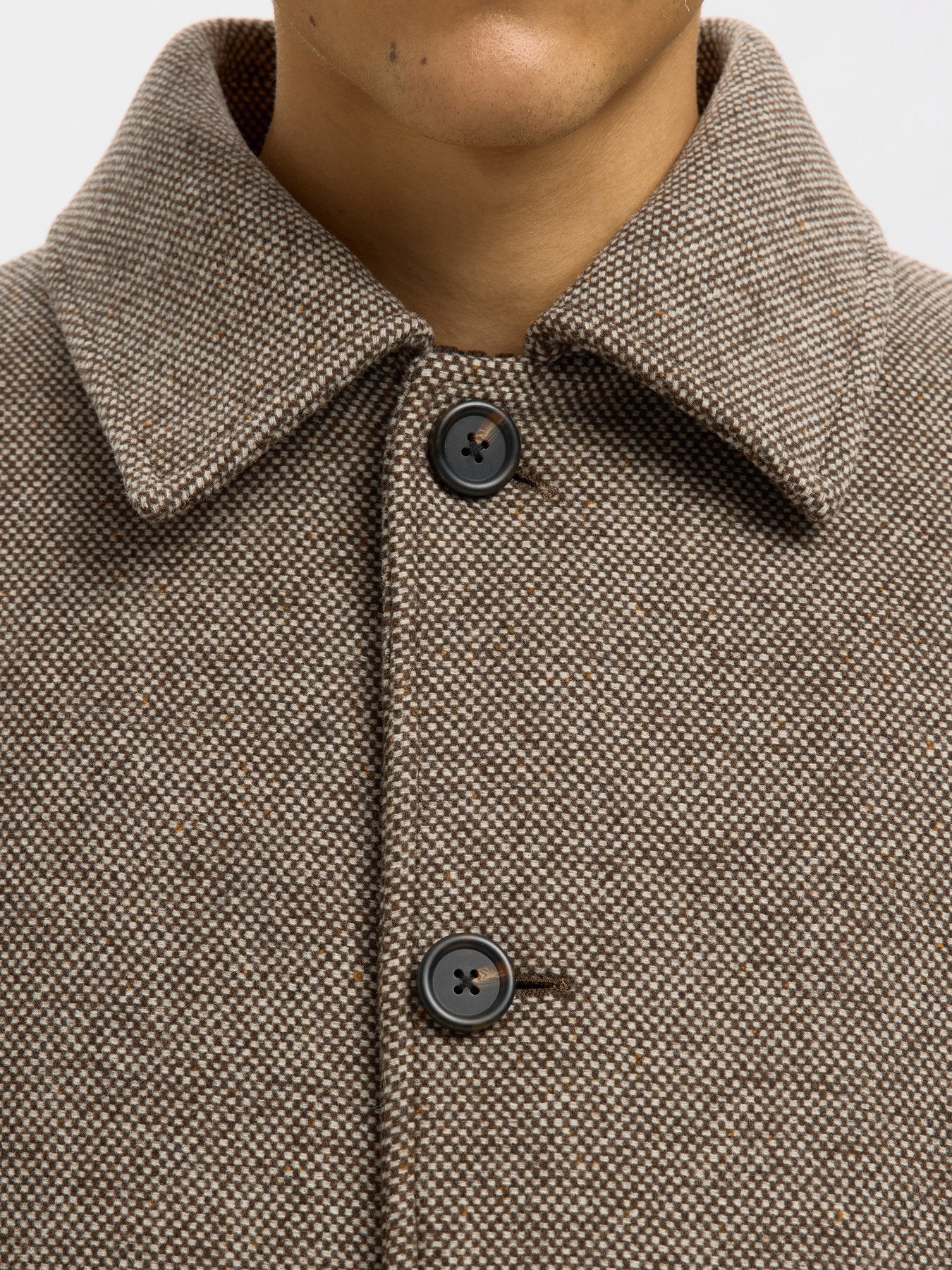 Archive Wool Blend Car Coat