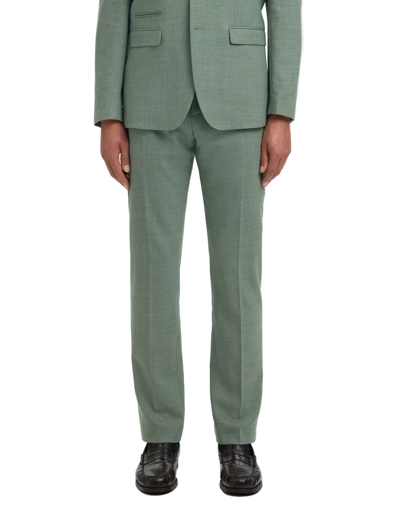 Slim Linen Blend Oasis Trousers
