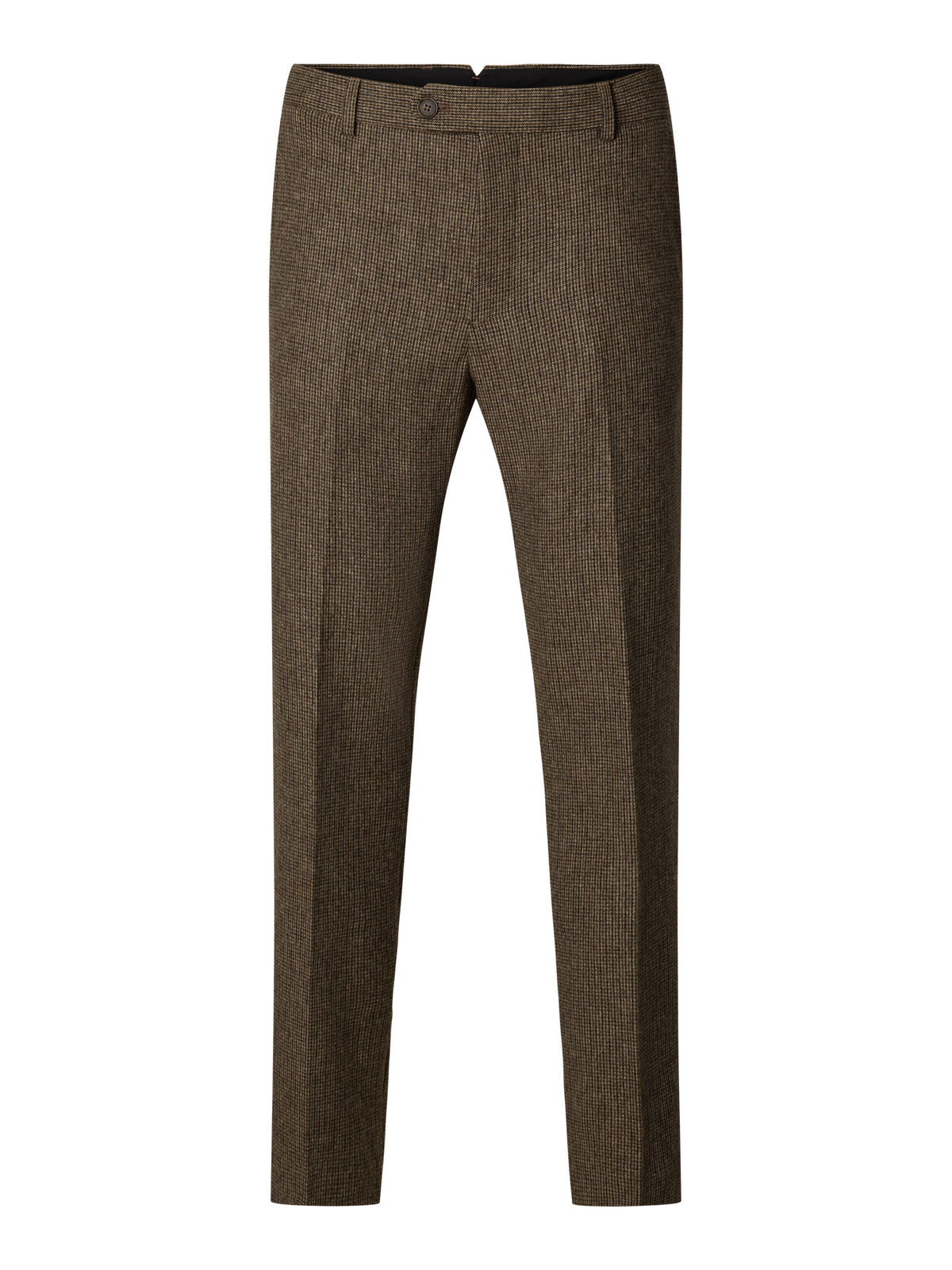 Slim Reed Wool Trousers