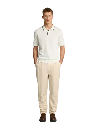 Relaxed Crop Adam 180 Pleat Pant