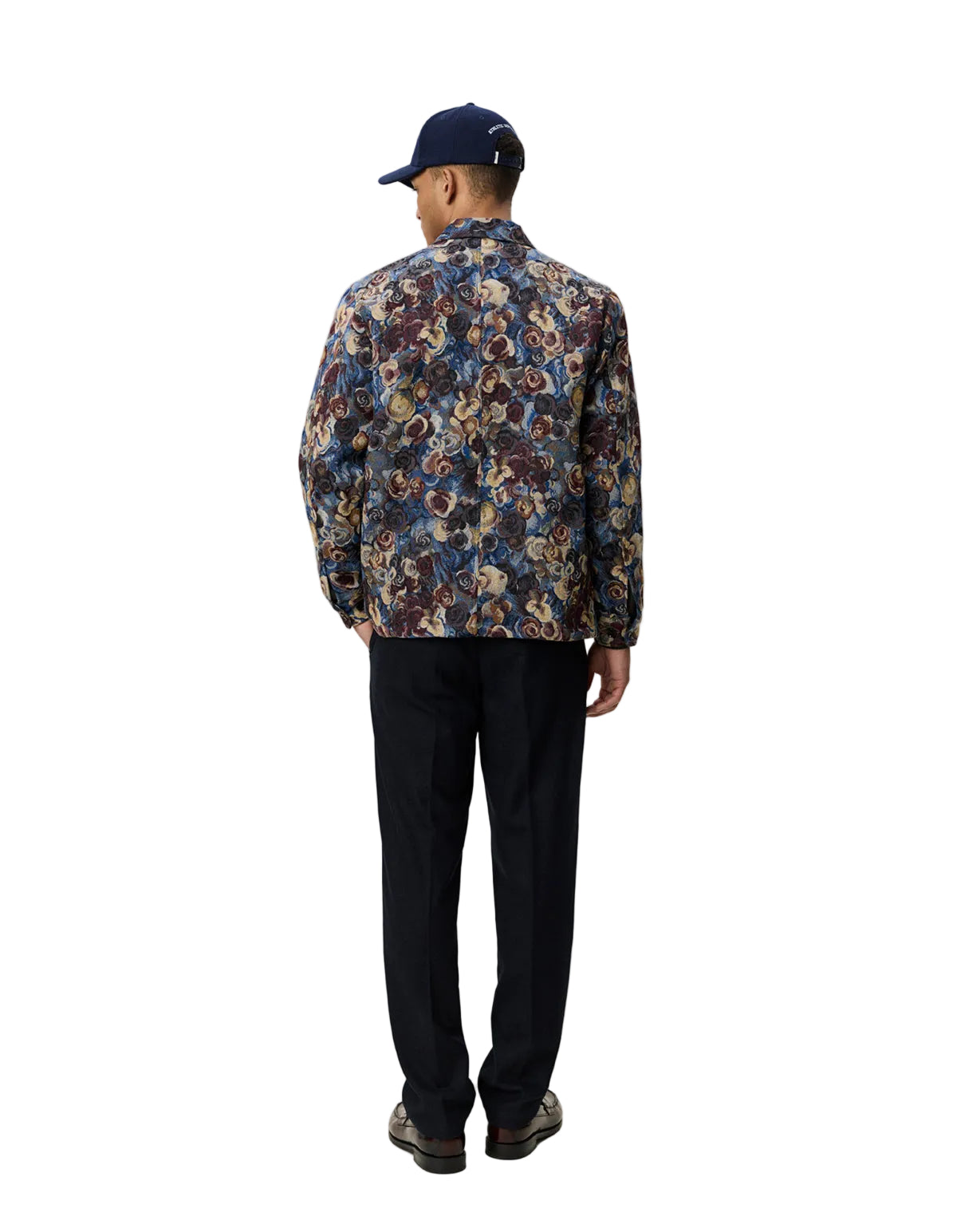 Flower Jacquard Overshirt