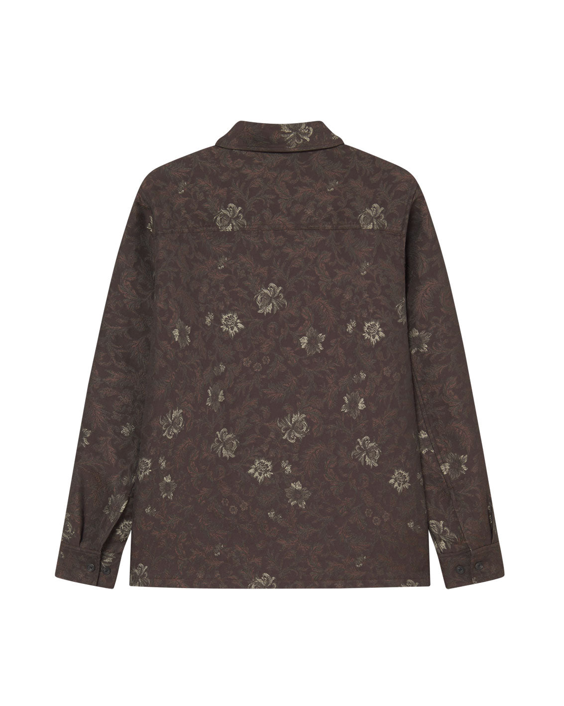 Kaleb Flower Jacquard Overshirt