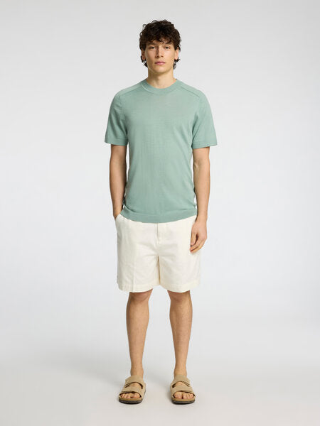 Tray SS Knit Merino Crewneck