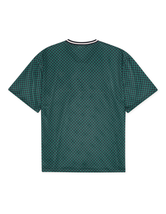 Check AOP Mesh T-Shirt