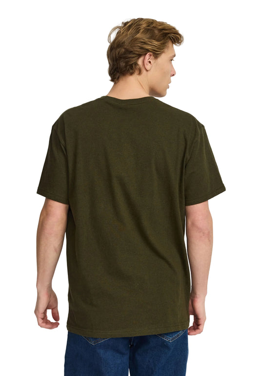 Application T-Shirt Vert army chiné Revolution, vue 5
