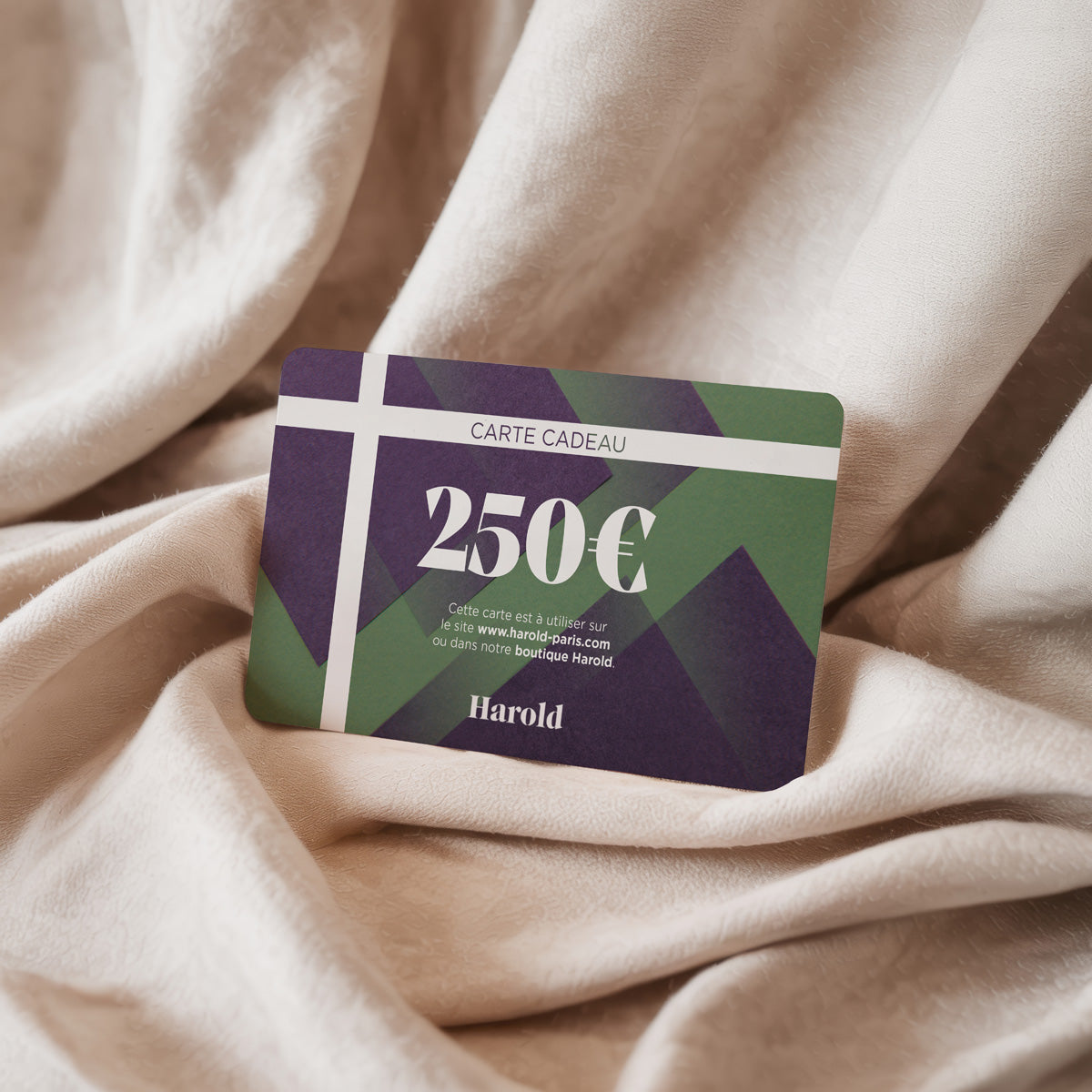 Carte Cadeau Harold - 250 euros