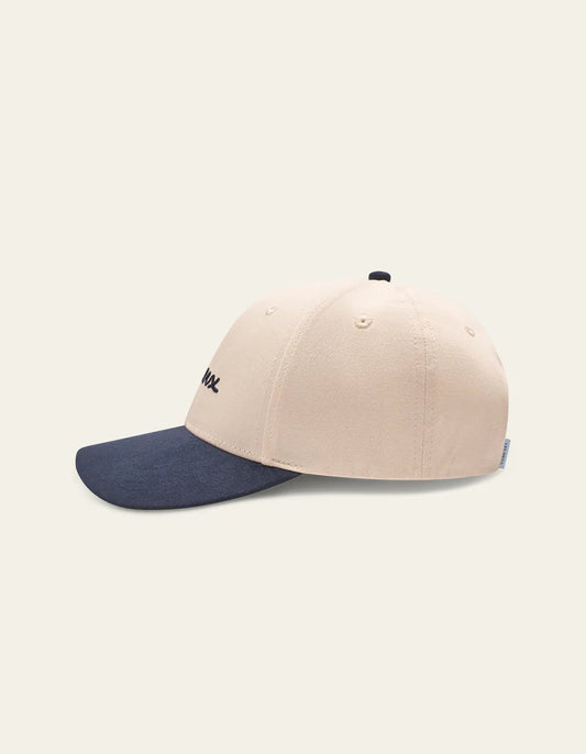 Brad Contrast Suede Baseball Cap