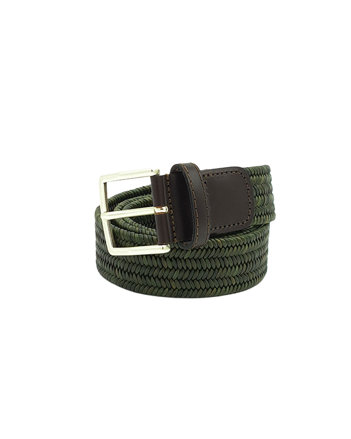 Ceinture tressée en lin