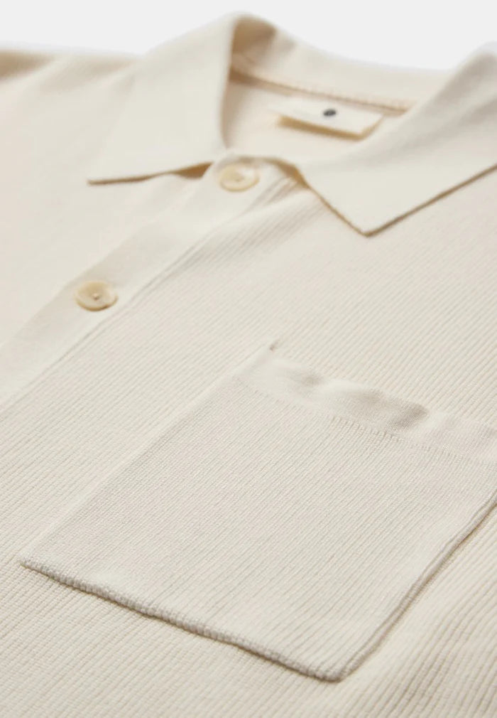 Vilhelm Neede Rib SS Knit Shirt