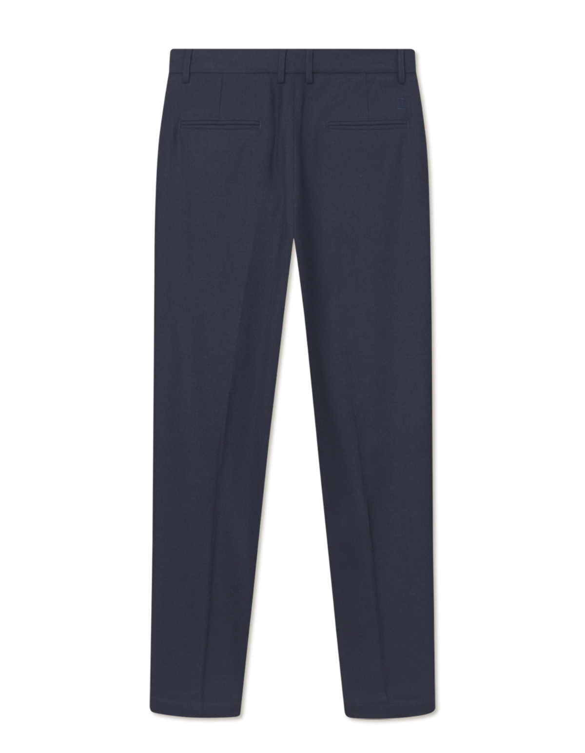 Pantalones de Traje de Lana Como Reg