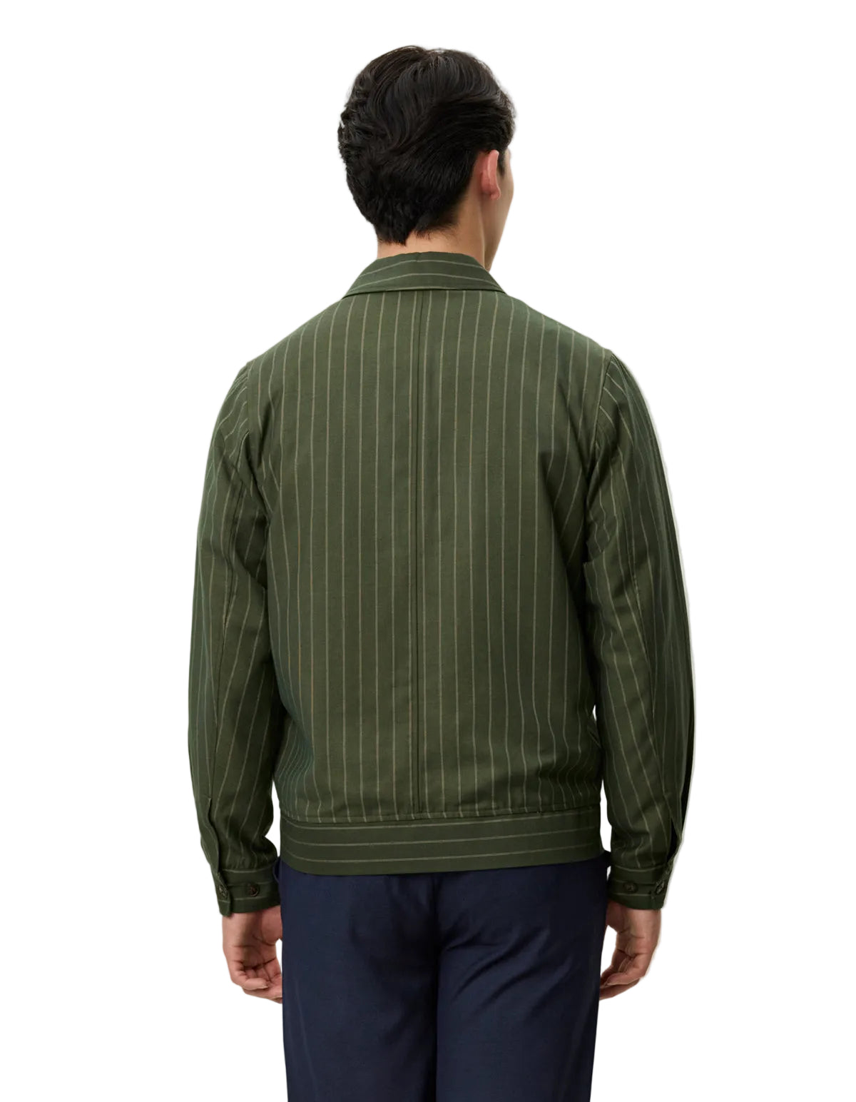 Como Pin Light Wool Coach Jacket