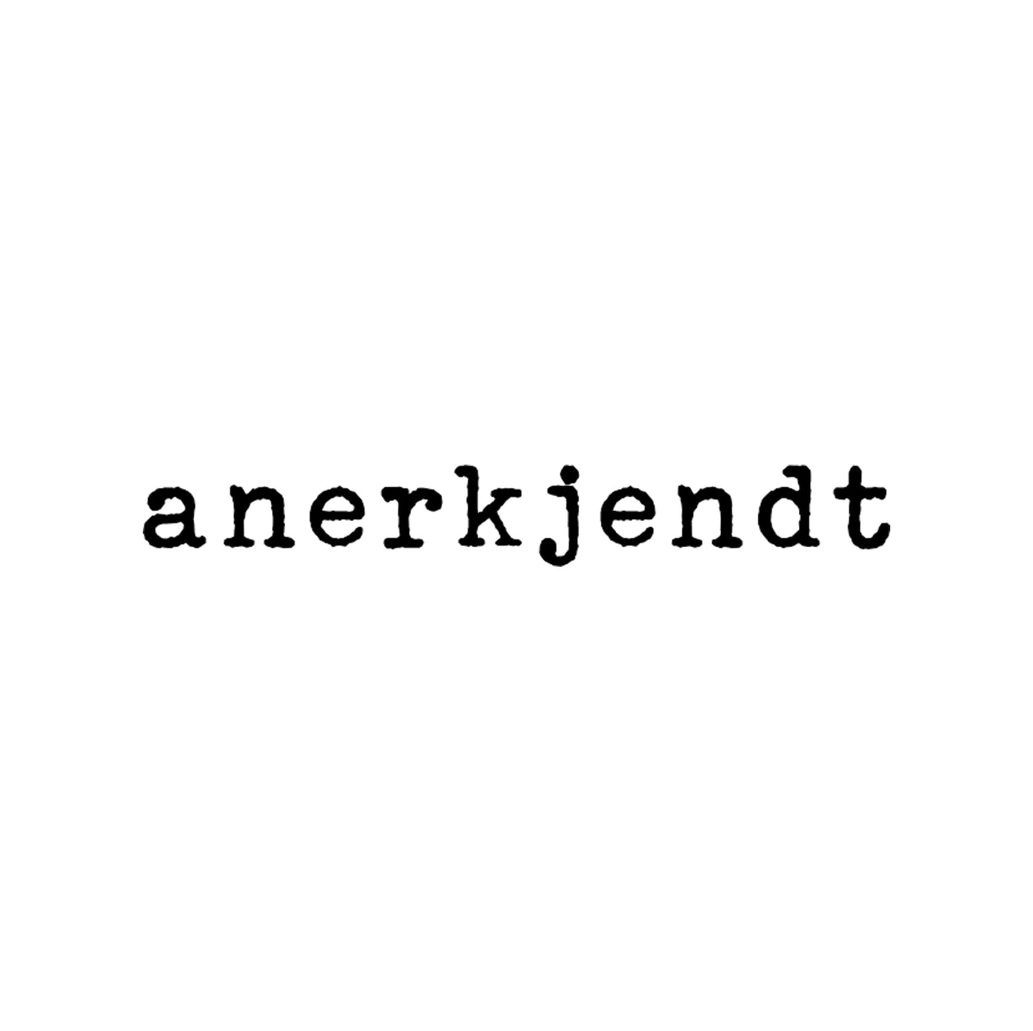 Anerkjendt