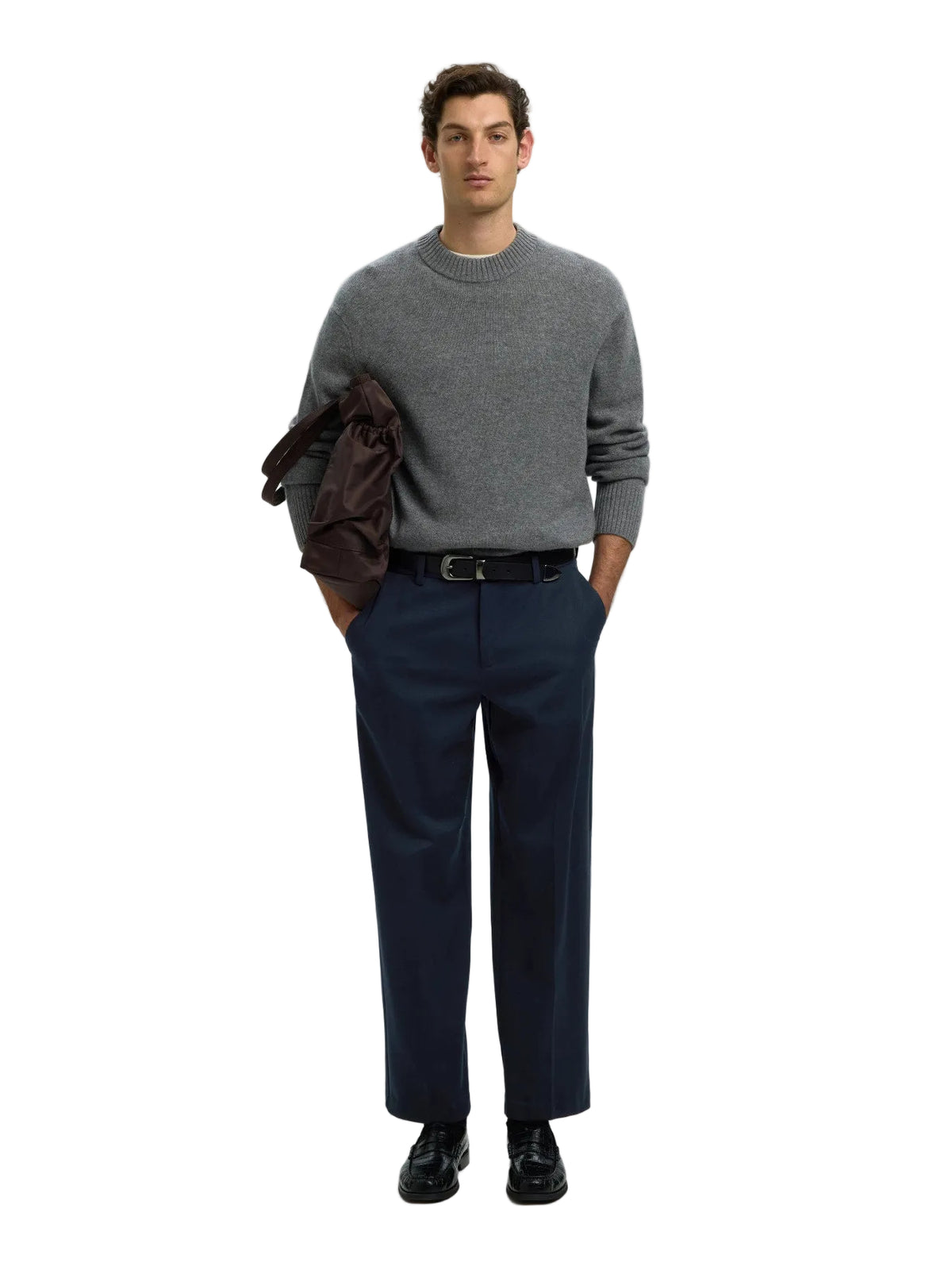 220 Loose Luke Wool Blend Pant