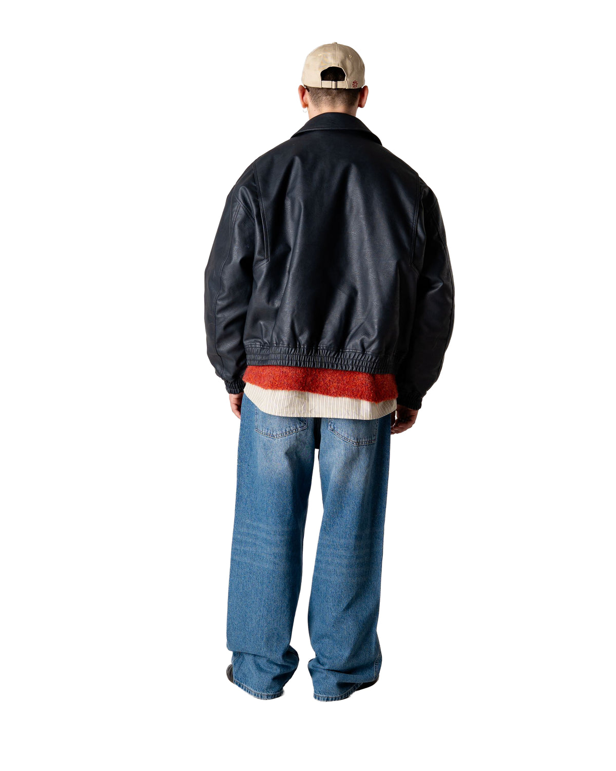 Veste Biker Bao Woodbird Noir - vue détail 7