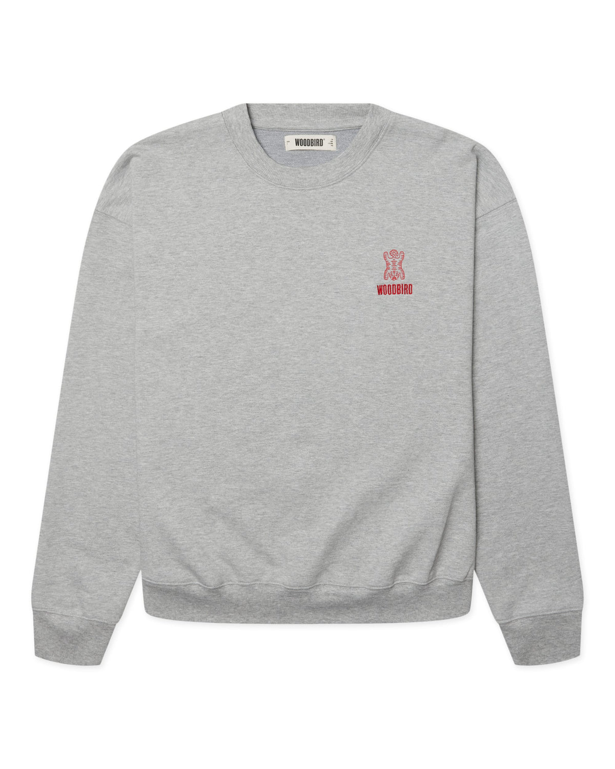 Sweat Tiger Duke Woodbird Gris Chiné - vue détail 1