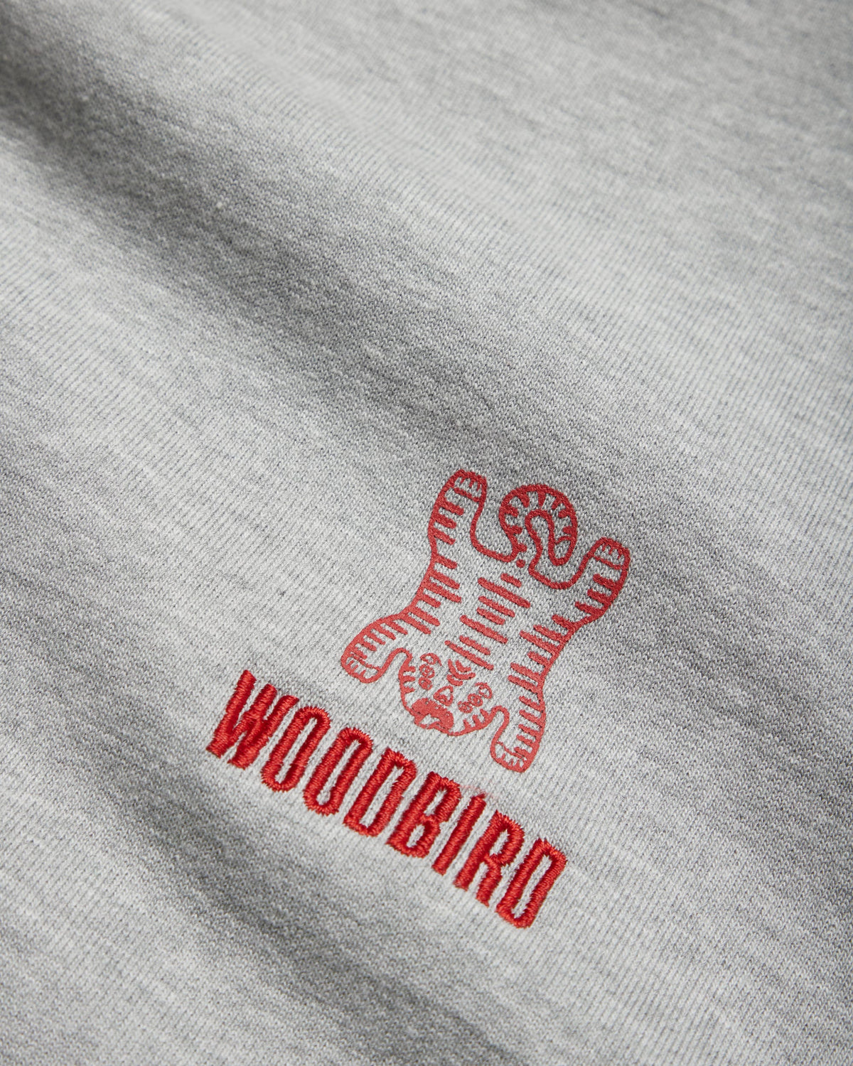 Sweat Tiger Duke Woodbird Gris Chiné - vue détail 2