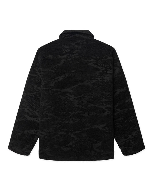 Veste Chenille Blade Woodbird Noir - vue détail 1