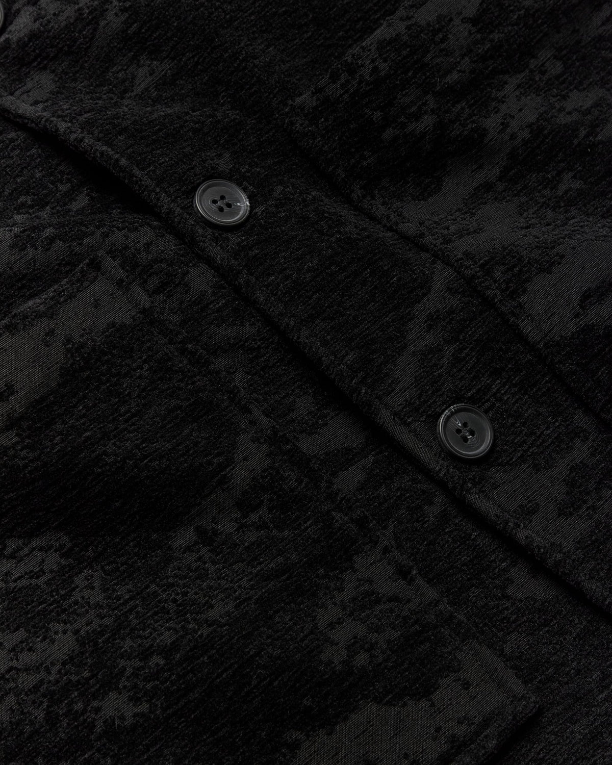Veste Chenille Blade Woodbird Noir - vue détail 3