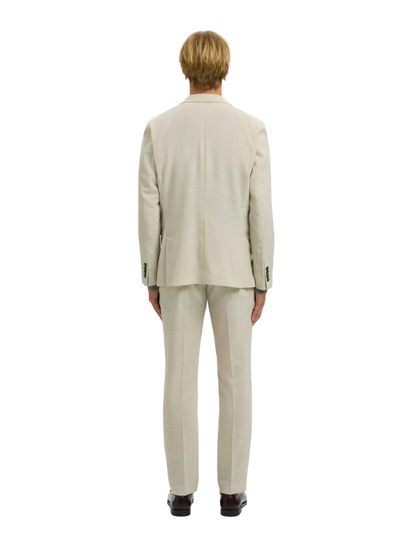 Slim Linen Blend Oasis Blazer
