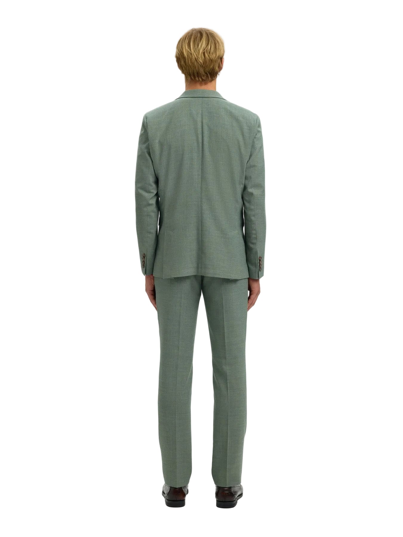 Slim Linen Blend Oasis Blazer
