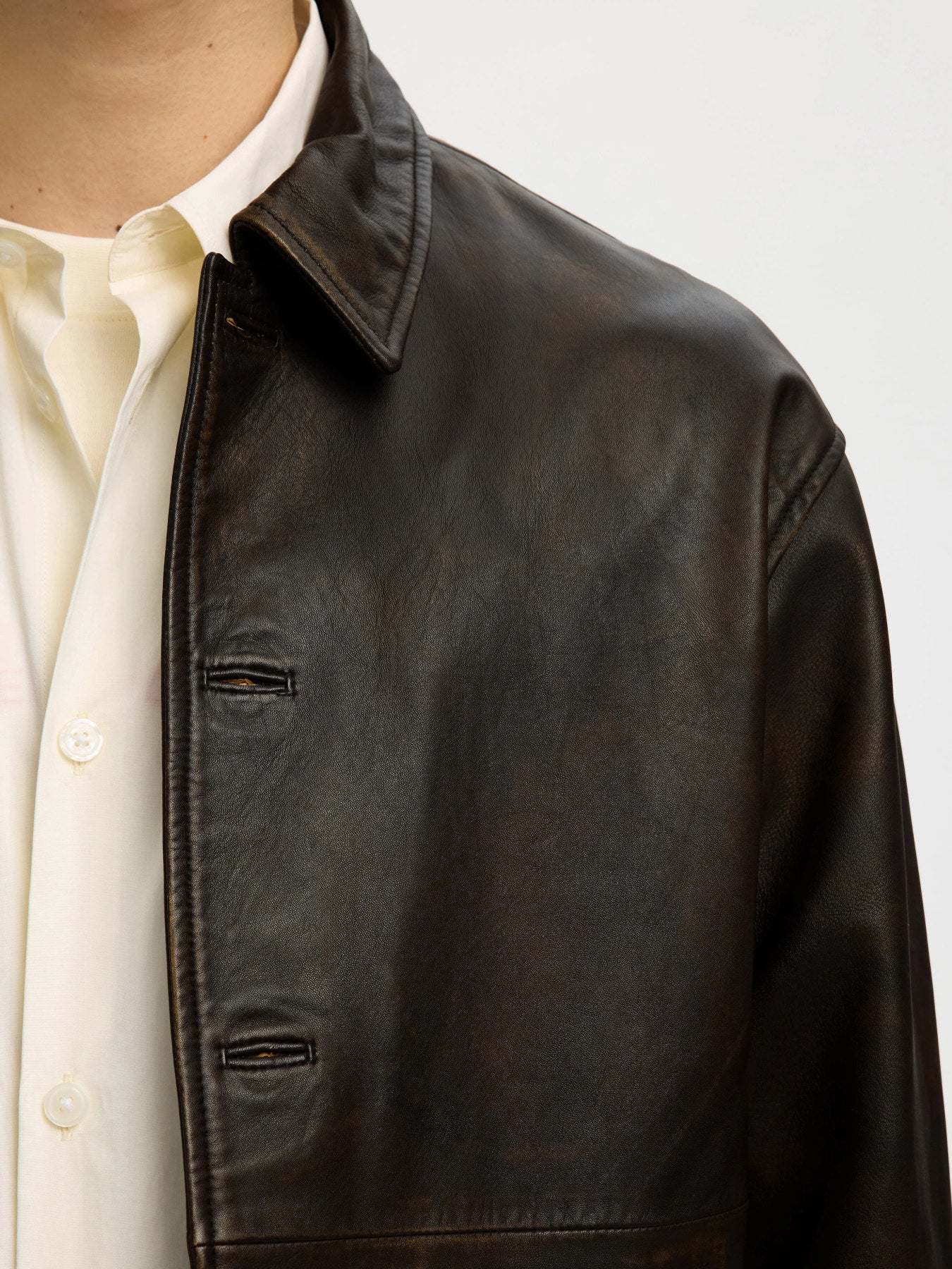 Morgan Hotel Amour Leather Blouson