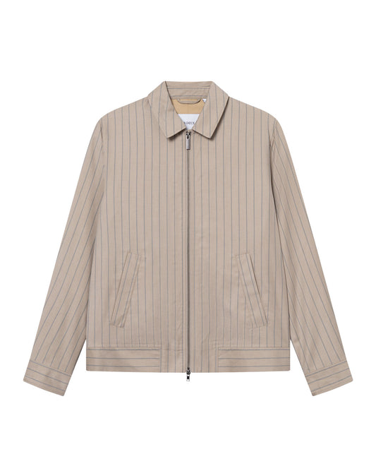 Como Pin Light Wool Coach Jacket