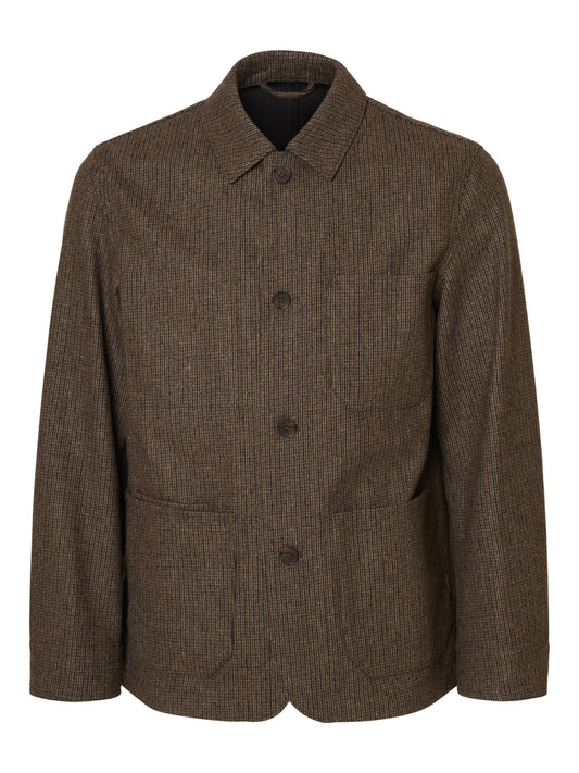 Landon Wool Blend Hybrid Blazer