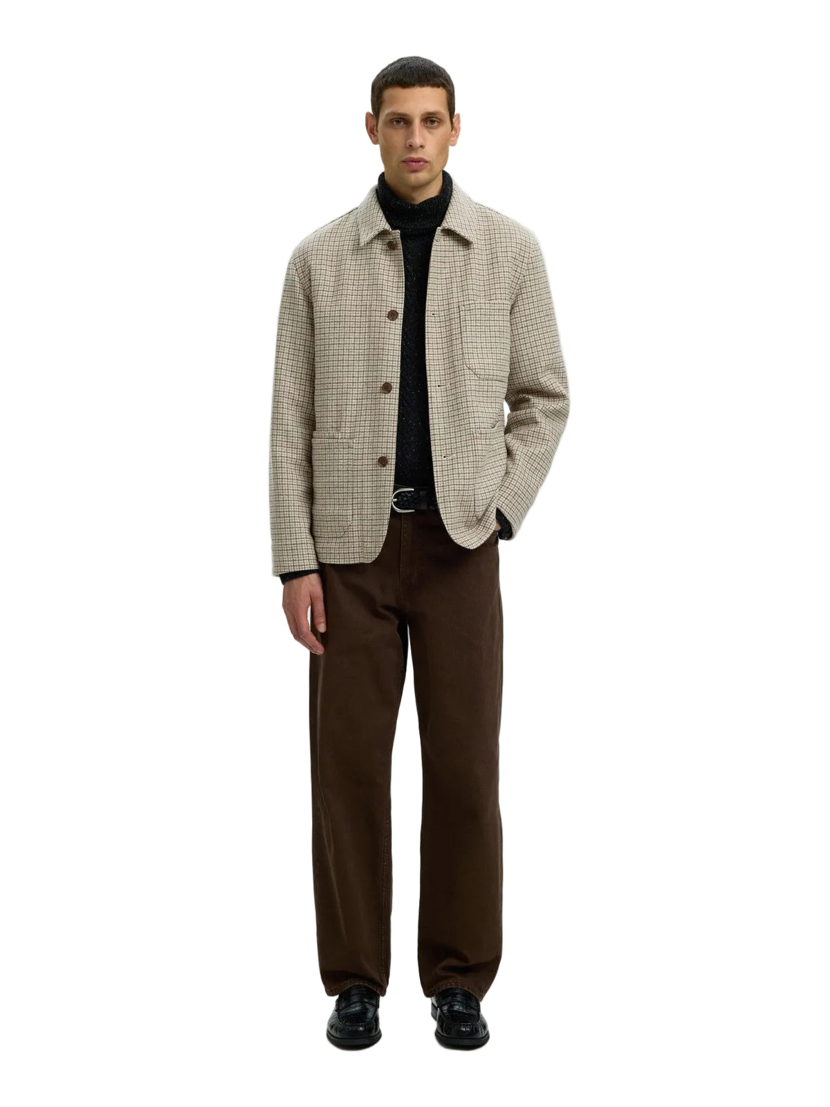 Landon Wollmischung Hybrid Blazer