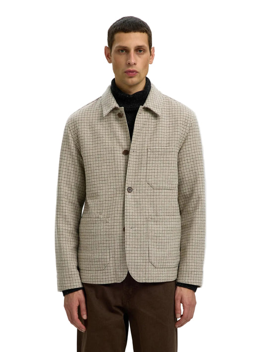 Landon Wollmischung Hybrid Blazer