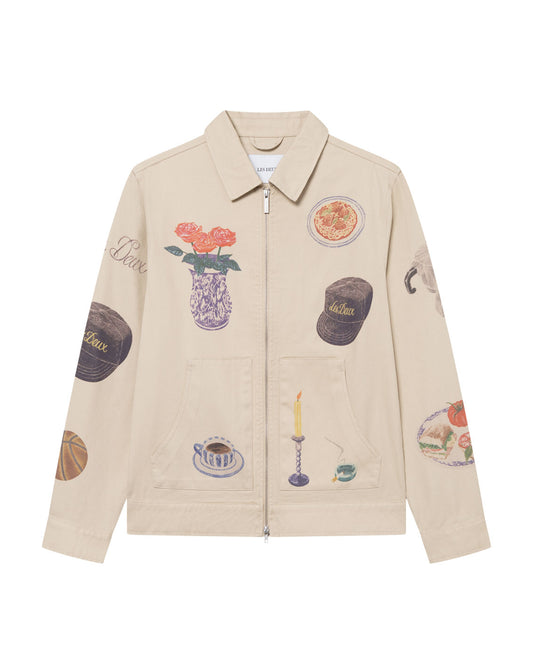 Robet AOP Twill Jacket