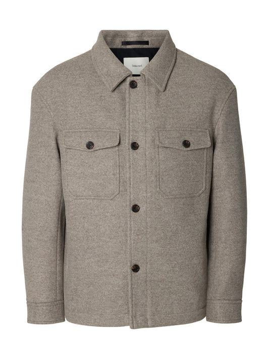 Mitch Wool Blend Shacket