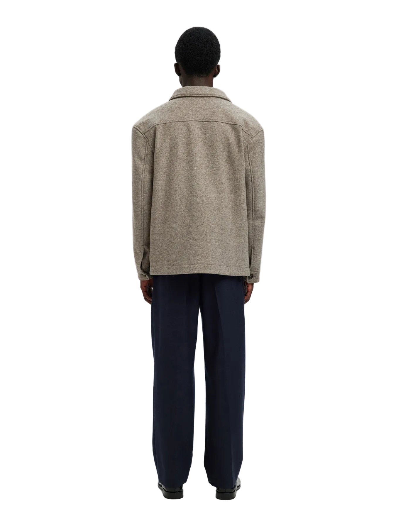 Mitch Wool Blend Shacket