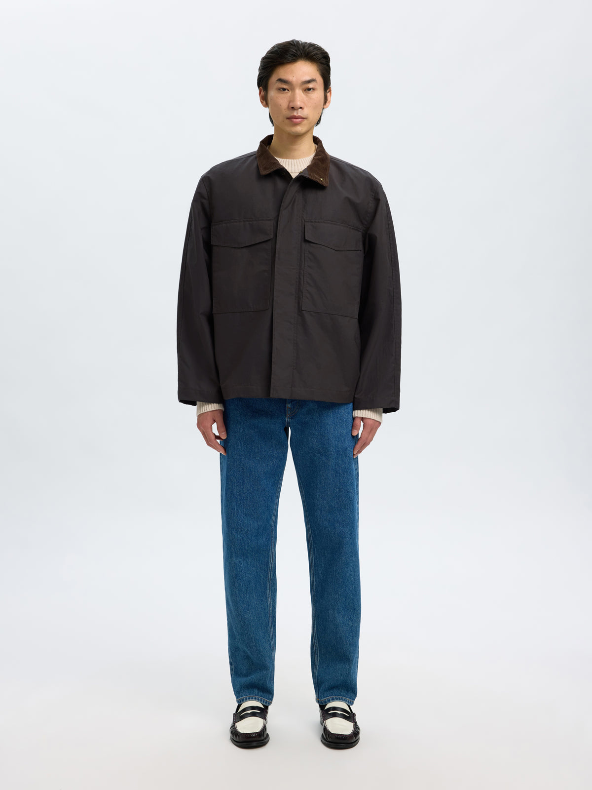 Mark Waxed Cotton Relaxed Jacket