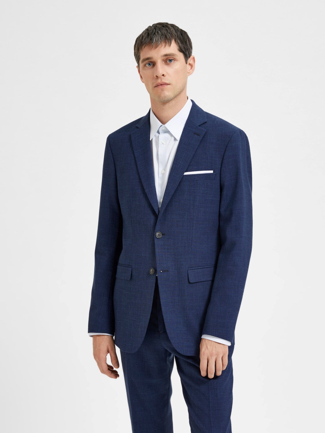 Slim Linen Blend Oasis Blazer