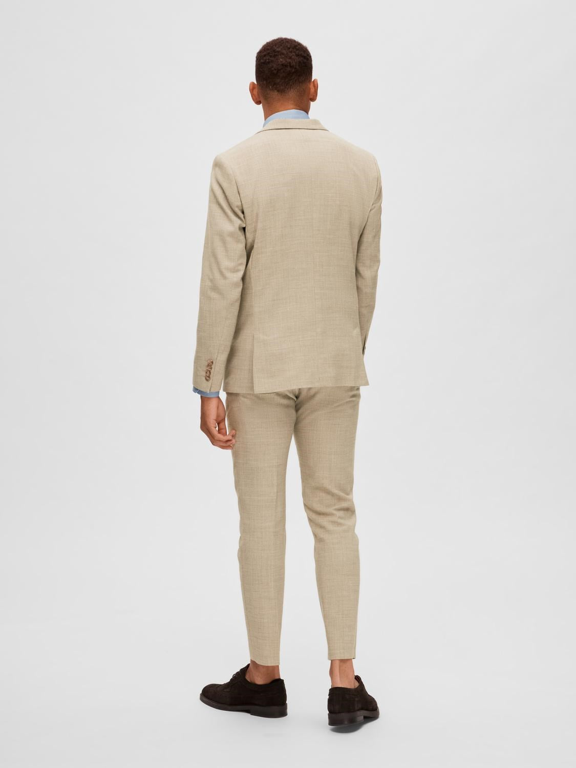 Slim Linen Blend Oasis Blazer