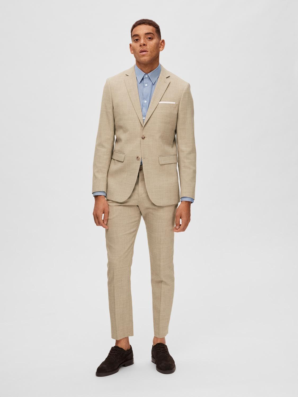 Slim Linen Blend Oasis Blazer