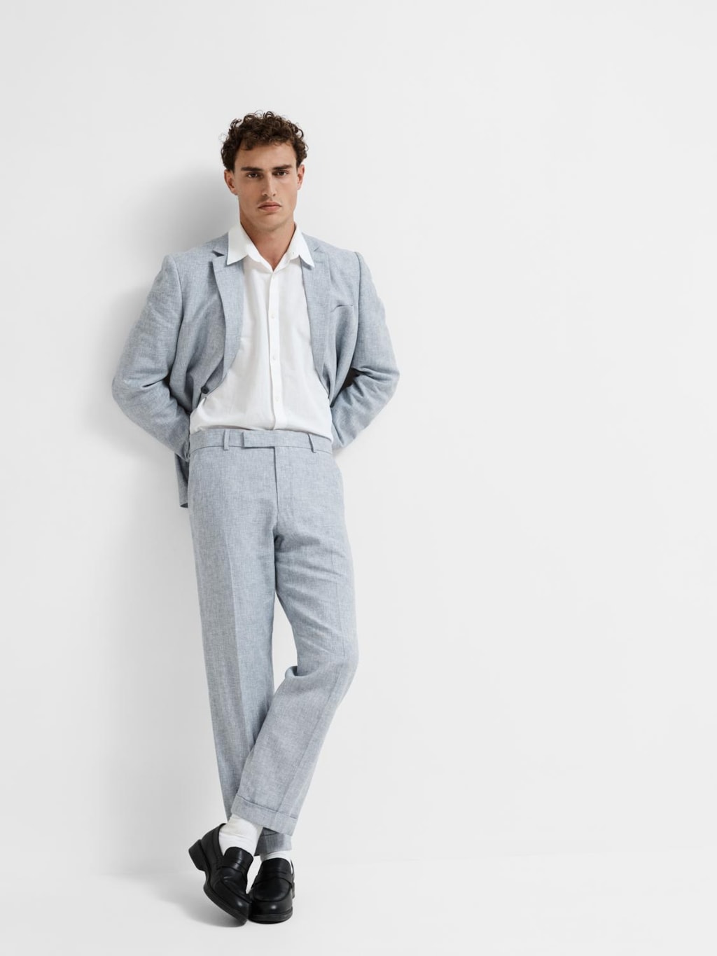 Anton Regular Linen Trousers