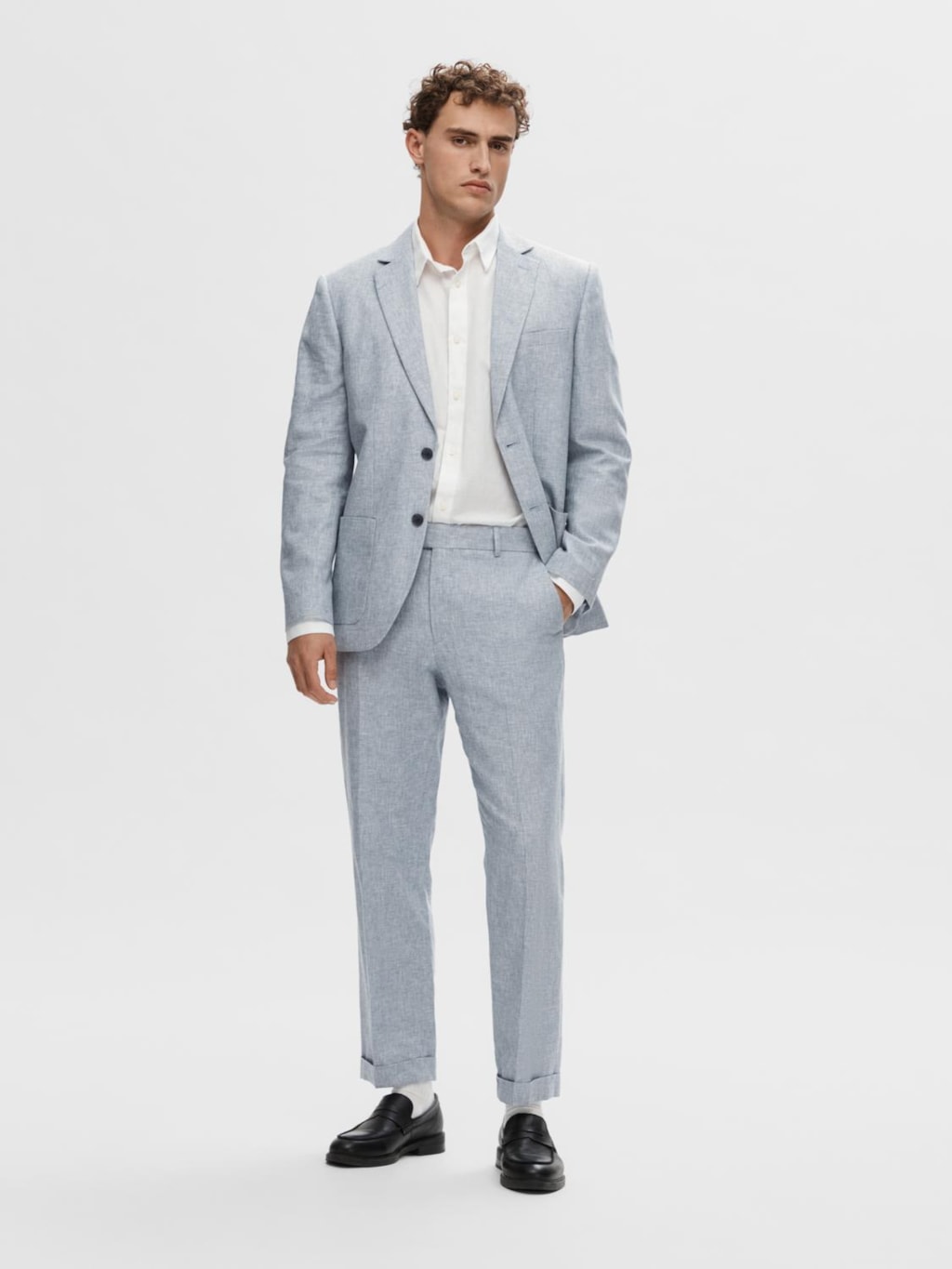 Anton Regular Linen Trousers